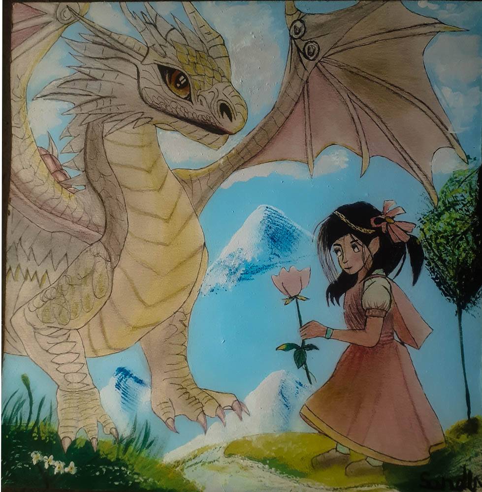La Niña y el Dragon
